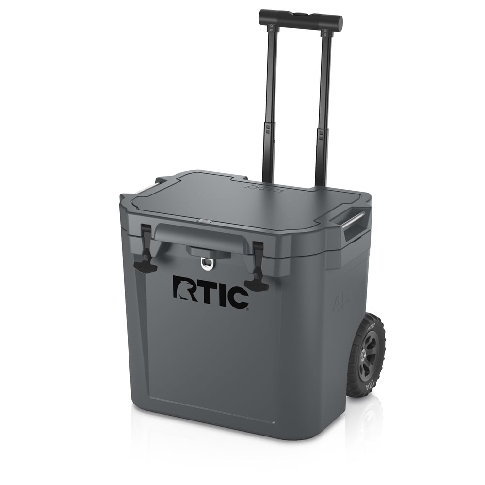 RTIC Outdoors - 45 QT Ultra-Tough Wheeled Cooler - Dark Grey - Image 11