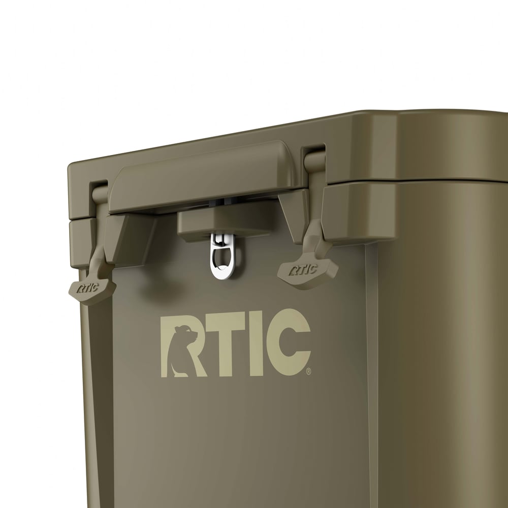 RTIC Outdoors - 45 QT Ultra-Tough Wheeled Cooler - Olive - Image 10