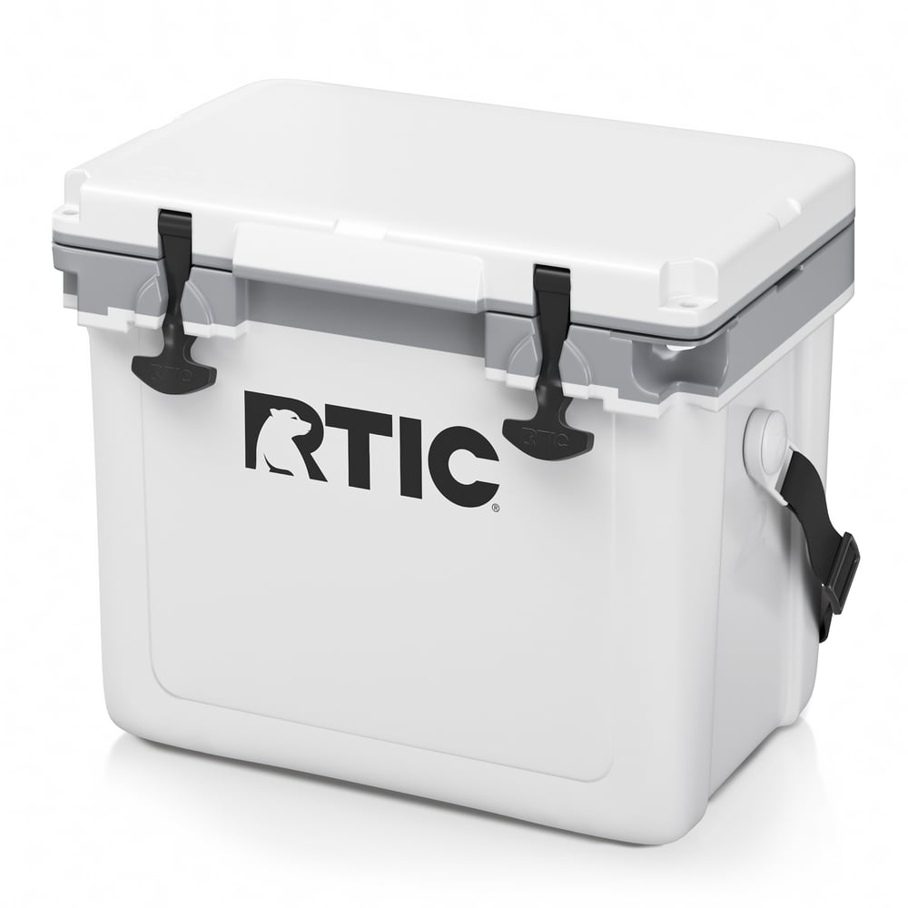 RTIC Outdoors - 22 QT Ultra-Light Cooler - White & Grey