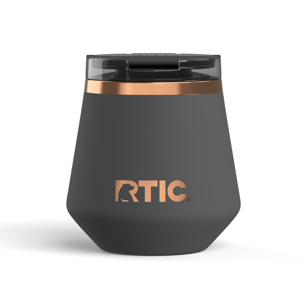RTIC Outdoors - 8oz Happy Hour Pint Tumbler - Light Black