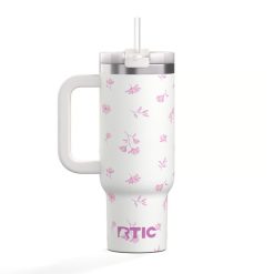 RTIC Outdoors - Road Trip Tumbler - Pink Magnolias