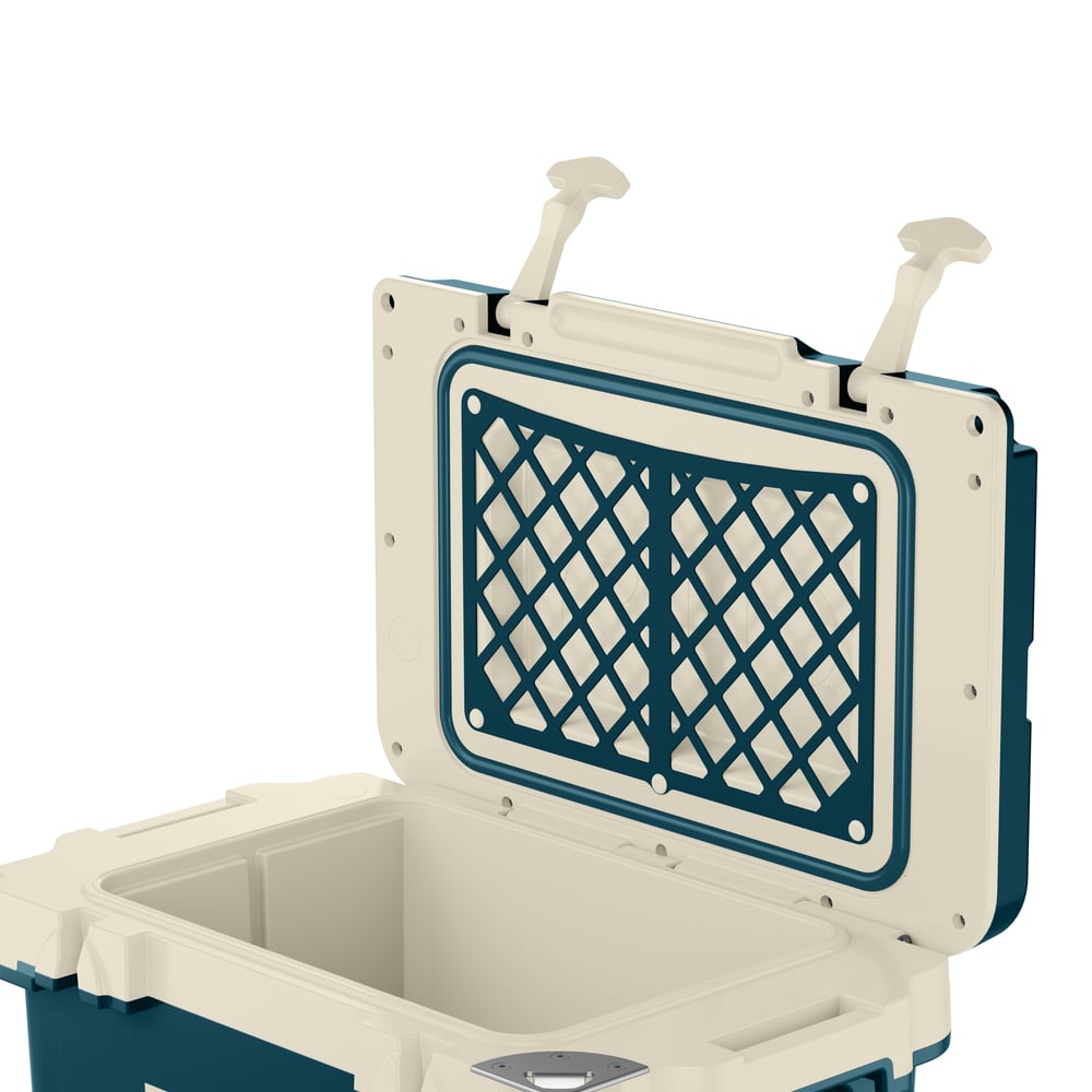 RTIC Outdoors - 22 QT Ultra-Light Wheeled Cooler - Marine/Canvas - Image 7