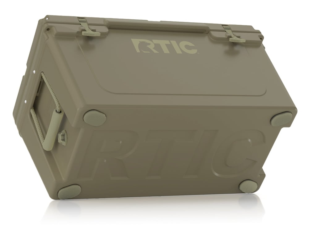 RTIC Outdoors - 65 QT Ultra-Tough Cooler - Olive - Image 6