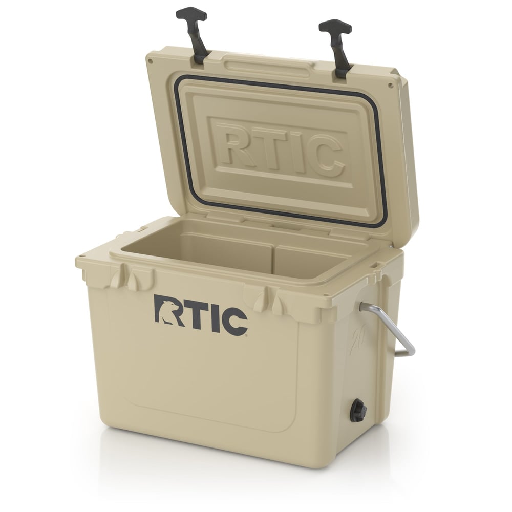 RTIC Outdoors - 20 QT Ultra-Tough Cooler - Tan - Image 3