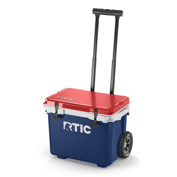 RTIC Outdoors - 22 QT Ultra-Light Wheeled Cooler - Patriot - Image 8