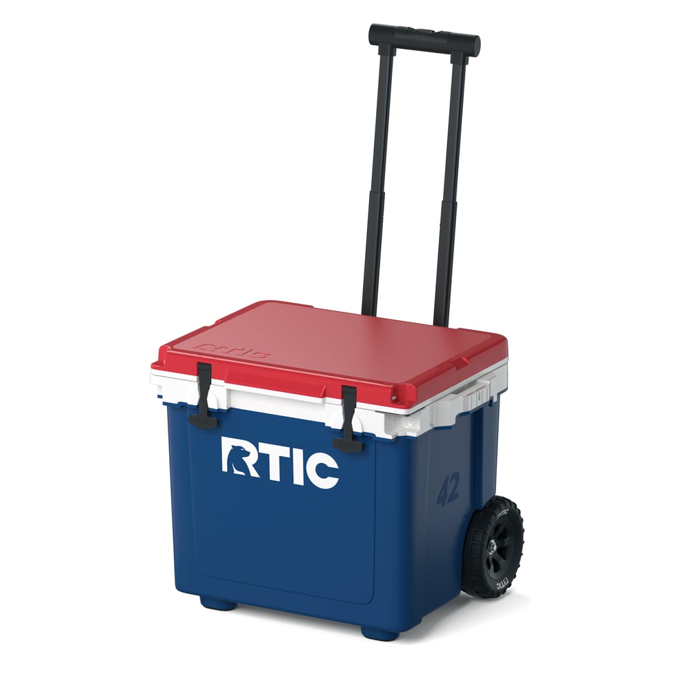 RTIC Outdoors - 42 QT Ultra-Light Wheeled Cooler - Patriot - Image 10