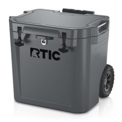 RTIC Outdoors - 45 QT Ultra-Tough Wheeled Cooler - Dark Grey