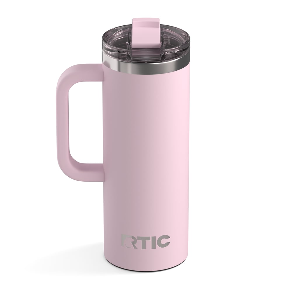 RTIC Outdoors - Road Trip Travel Mug - Pale Pink - Image 2