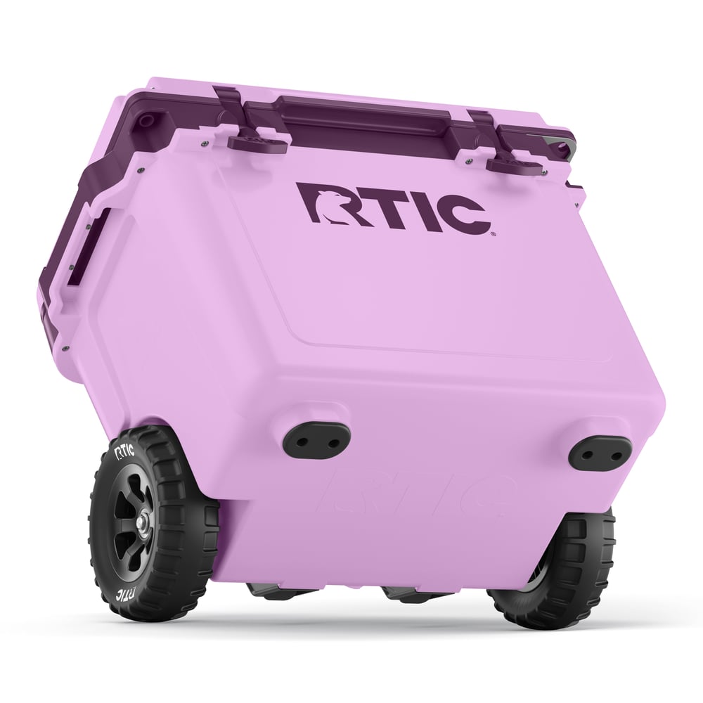 RTIC Outdoors - 22 QT Ultra-Light Wheeled Cooler - Lavender/Plum - Image 6