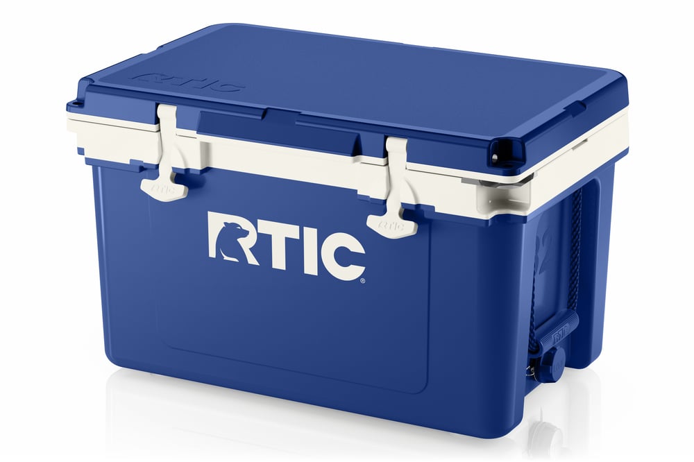 RTIC Outdoors - 52 QT Ultra-Light Cooler - Cobalt & White