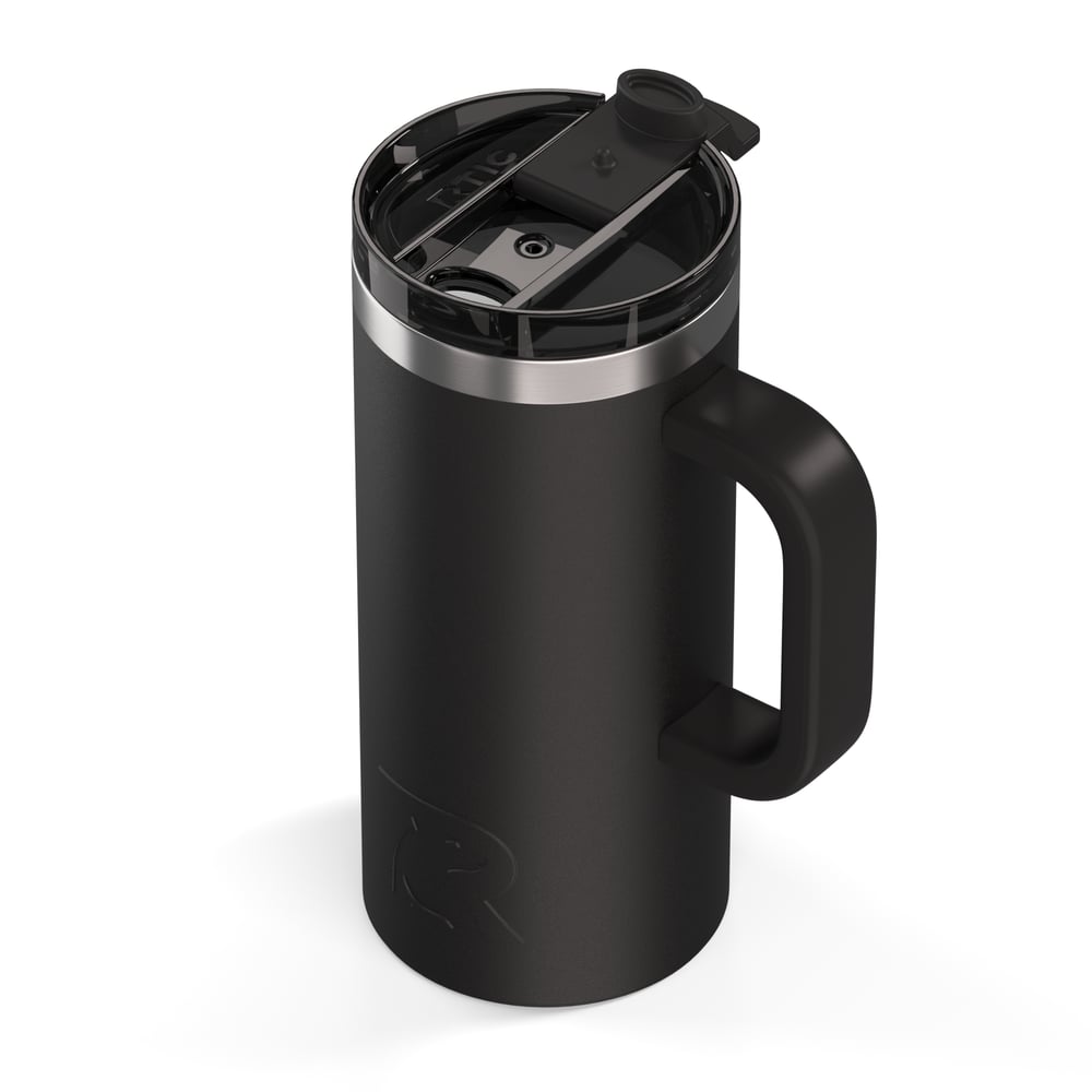 RTIC Outdoors - Road Trip Travel Mug - Black - Image 6