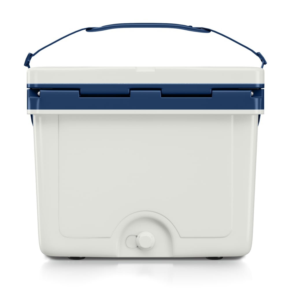 RTIC Outdoors - 22 QT Ultra-Light Cooler - Cool Grey & Navy - Image 4