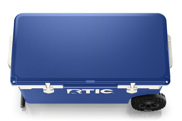 RTIC Outdoors - 72 QT Ultra-Light Wheeled Cooler - Cobalt & White - Image 7