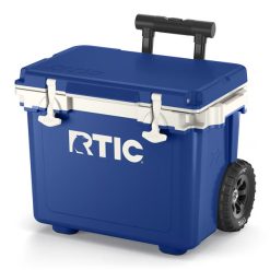 RTIC Outdoors - 22 QT Ultra-Light Wheeled Cooler - Cobalt & White