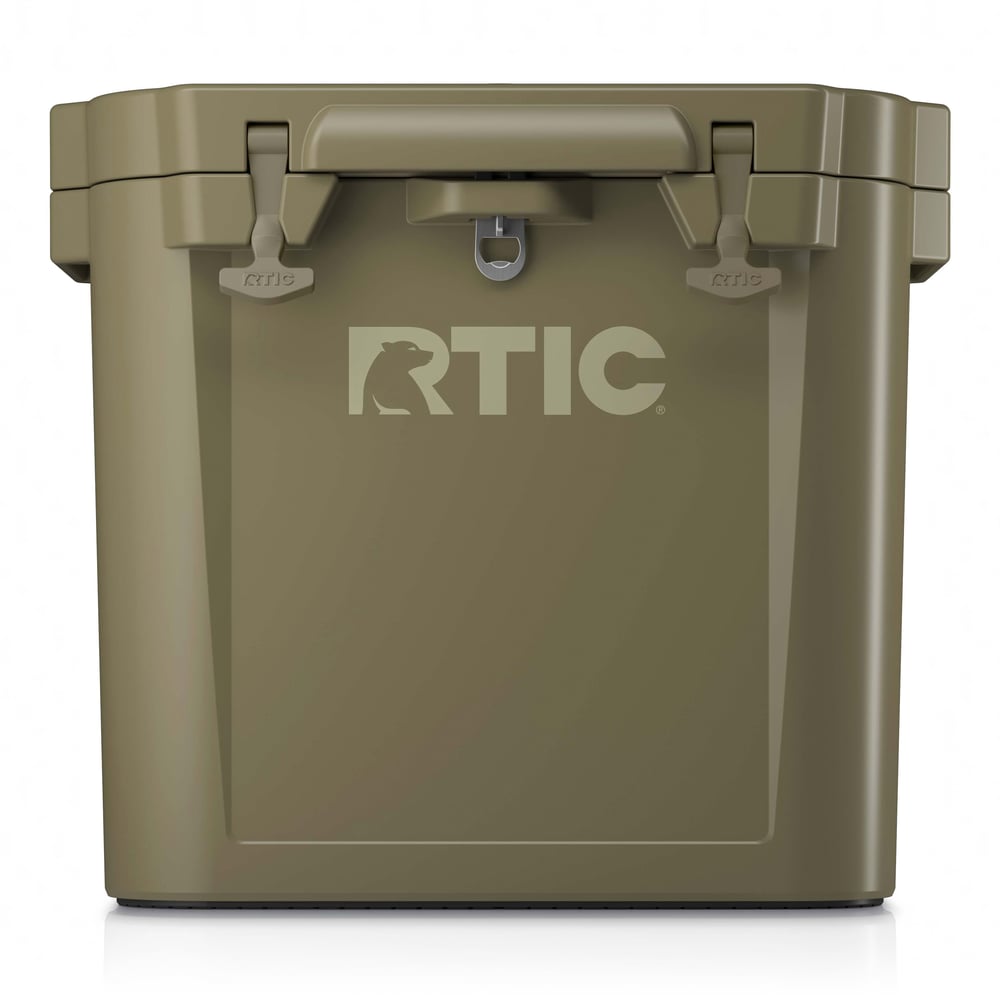 RTIC Outdoors - 45 QT Ultra-Tough Wheeled Cooler - Olive - Image 2