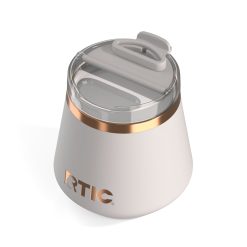 Alternative view of RTIC Outdoors - 8oz Happy Hour Pint Tumbler - Cool Grey
