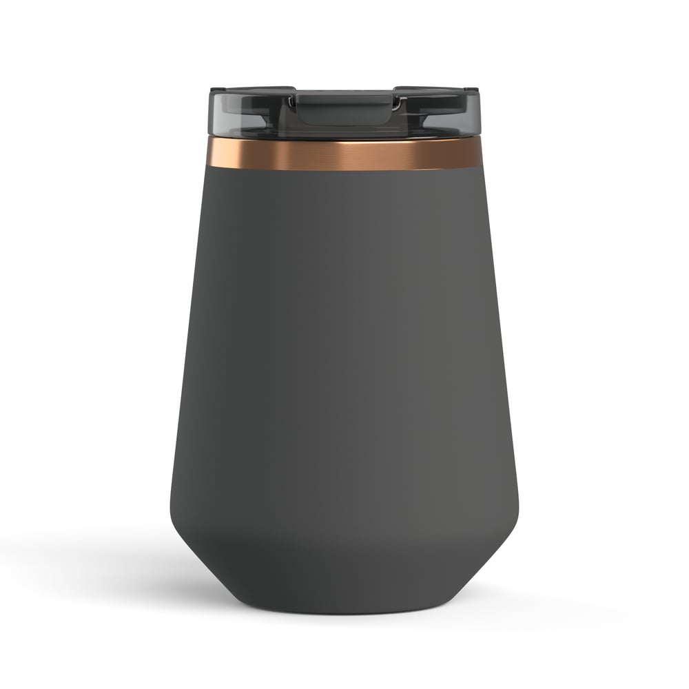 RTIC Outdoors - 12oz Happy Hour Wine Tumbler - Light Black - Image 4