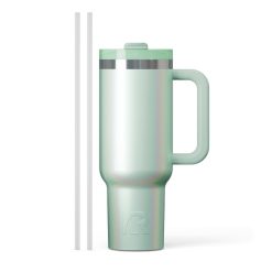 Alternative view of RTIC Outdoors - Road Trip Tumbler - Fresh Mint Glitter