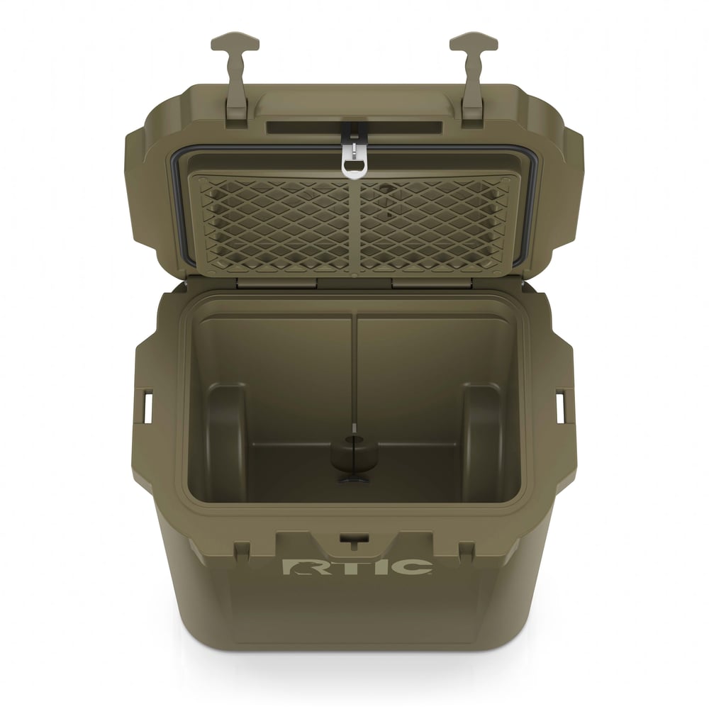RTIC Outdoors - 45 QT Ultra-Tough Wheeled Cooler - Olive - Image 5