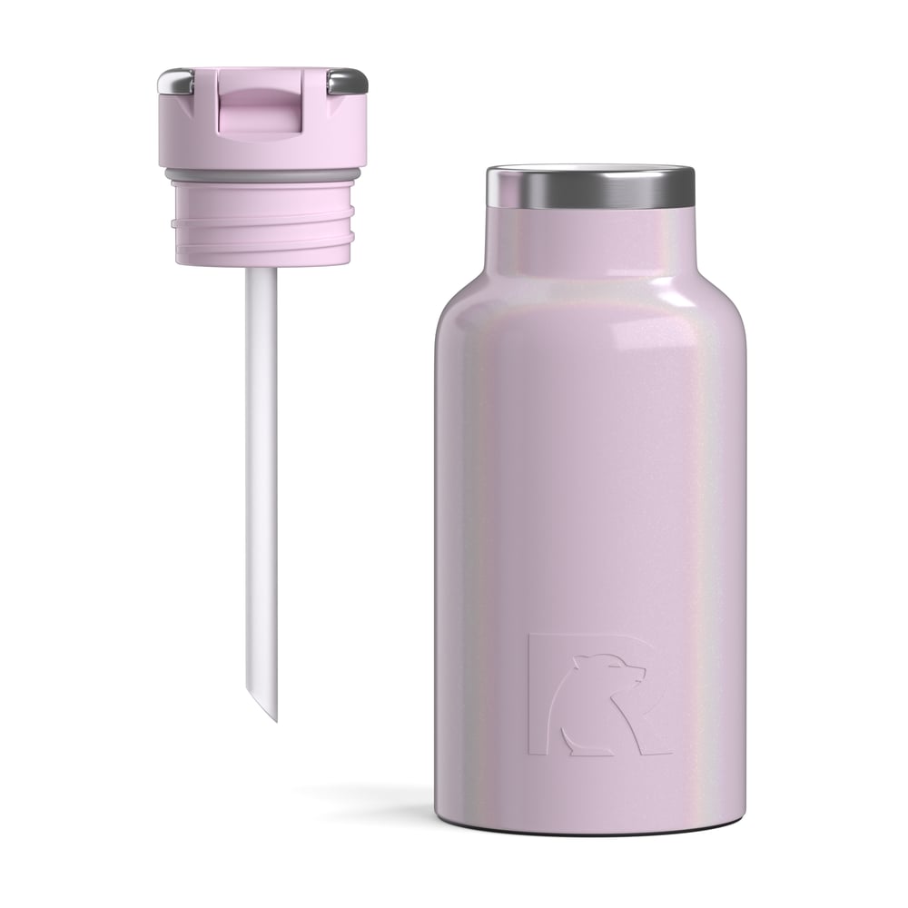 RTIC Outdoors - 12oz Little Journey Bottle - Pale Pink Glitter - Image 5