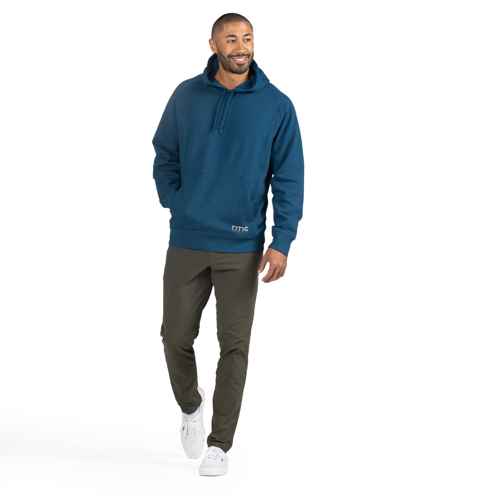 RTIC Outdoors - Water-Repellent Pullover Hoodie - Relaxed Fit - Dark Navy - Image 2