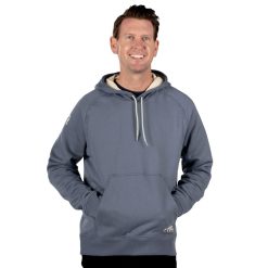 Alternative view of RTIC Outdoors - Water-Repellent Pullover Hoodie - Athletic Fit - Gray Stone