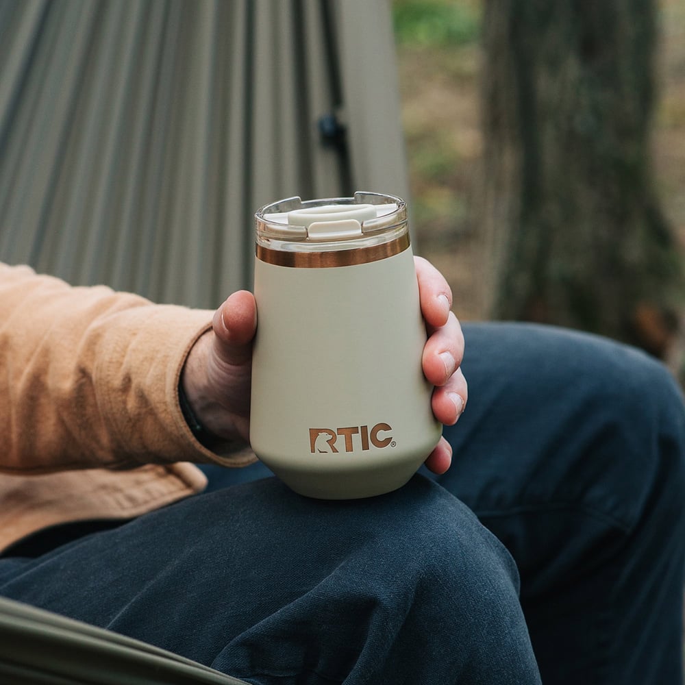 RTIC Outdoors - 12oz Happy Hour Wine Tumbler - Dark Beach - Image 7