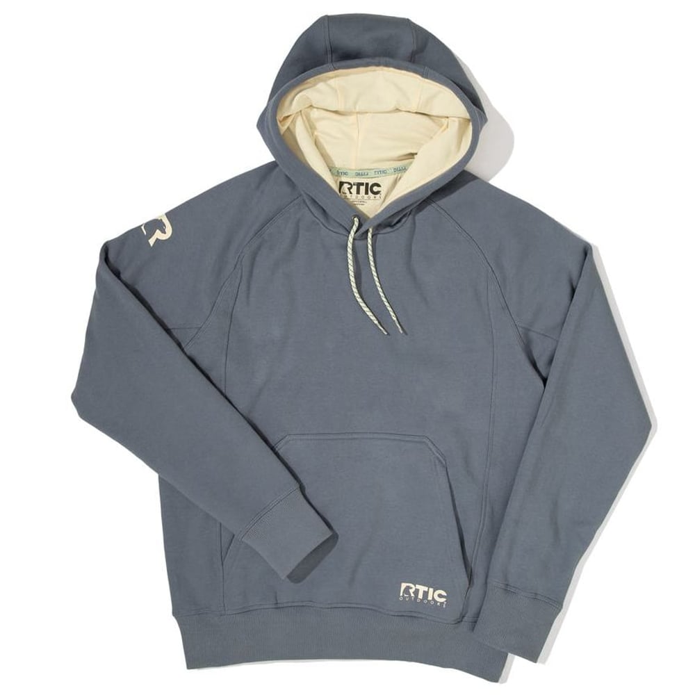 RTIC Outdoors - Water-Repellent Pullover Hoodie - Athletic Fit - Gray Stone - Image 4