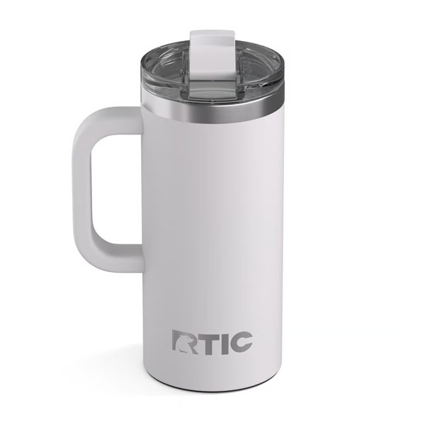 RTIC Outdoors - Road Trip Travel Mug - Cool Grey - Image 5