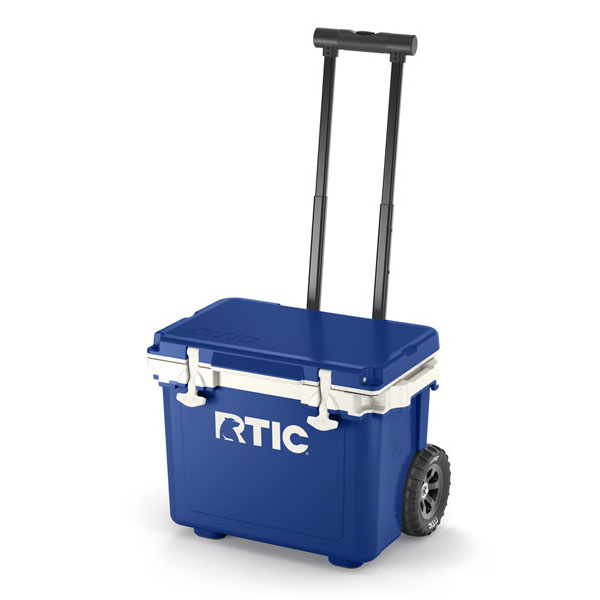 RTIC Outdoors - 22 QT Ultra-Light Wheeled Cooler - Cobalt & White - Image 11