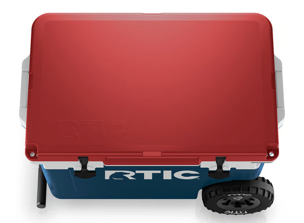 RTIC Outdoors - 52 QT Ultra-Light Wheeled Cooler - Patriot - Image 6
