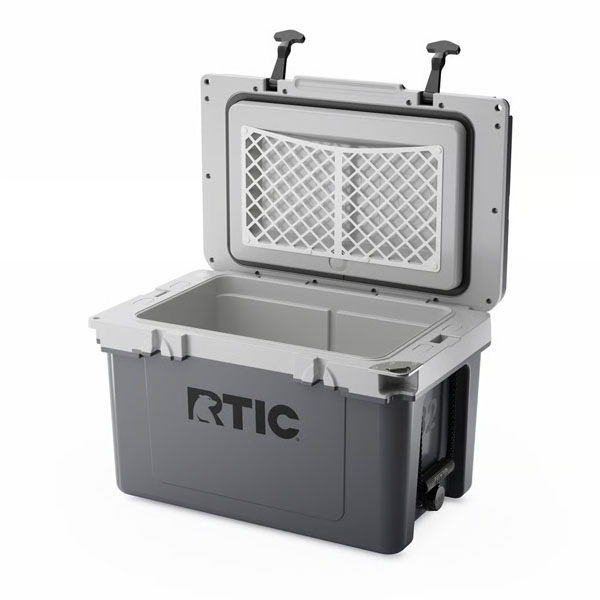 RTIC Outdoors - 32 QT Ultra-Light Cooler - Dark Grey & Cool Grey - Image 4