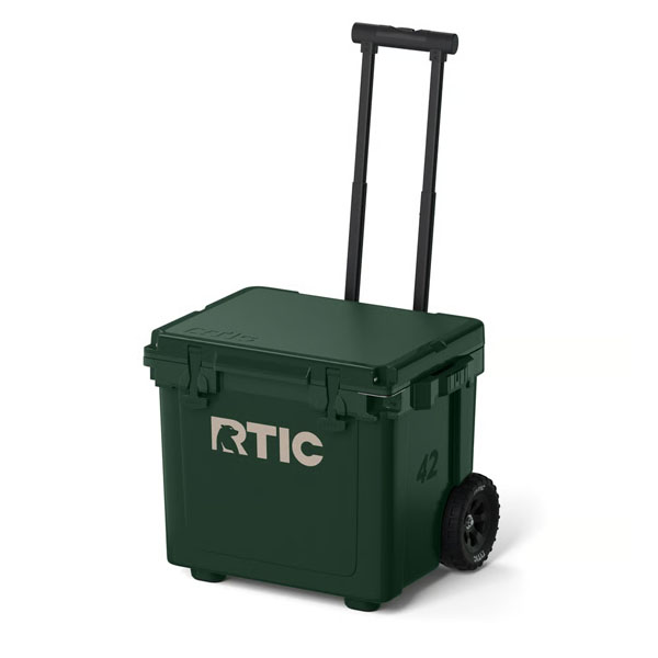 RTIC Outdoors - 42 QT Ultra-Light Wheeled Cooler - Dark Pine - Image 13