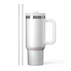 Alternative view of RTIC Outdoors - Road Trip Tumbler - White Glitter