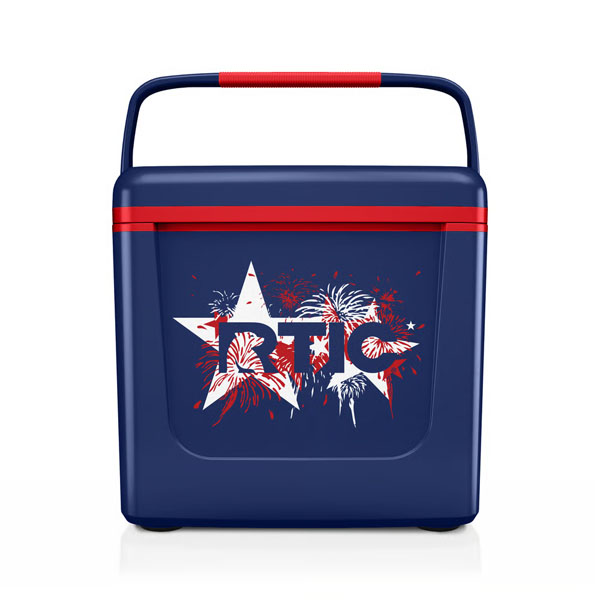 RTIC Outdoors - 8 QT Road Trip Personal Cooler - Fireworks - Image 2