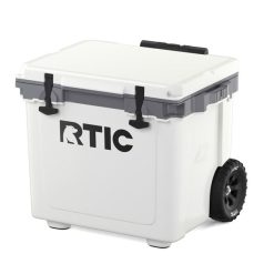 RTIC Outdoors - 42 QT Ultra-Light Wheeled Cooler - White & Grey