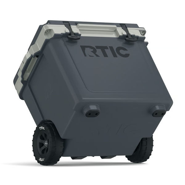 RTIC Outdoors - 42 QT Ultra-Light Wheeled Cooler - Dark Grey & Cool Grey - Image 6