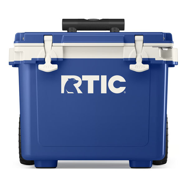RTIC Outdoors - 22 QT Ultra-Light Wheeled Cooler - Cobalt & White - Image 2