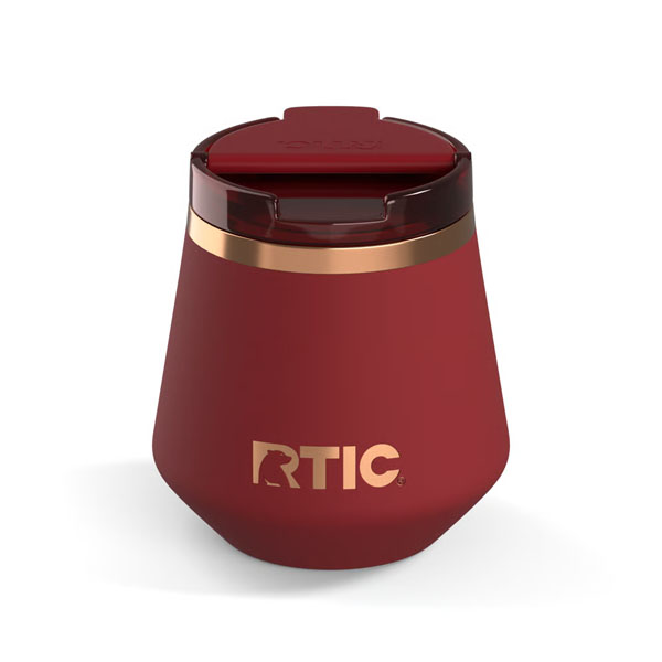 RTIC Outdoors - 8oz Happy Hour Pint Tumbler - Black Cherry - Image 4
