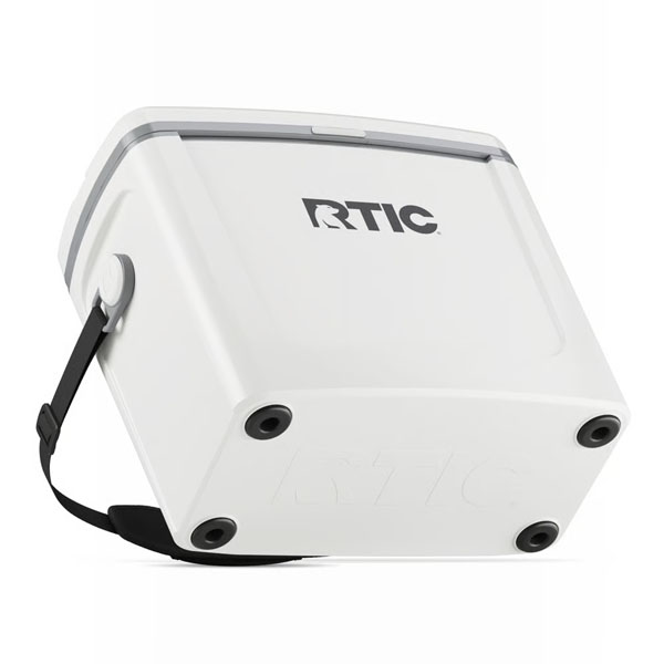 RTIC Outdoors - 16 QT Road Trip Cooler - White & Grey - Image 6