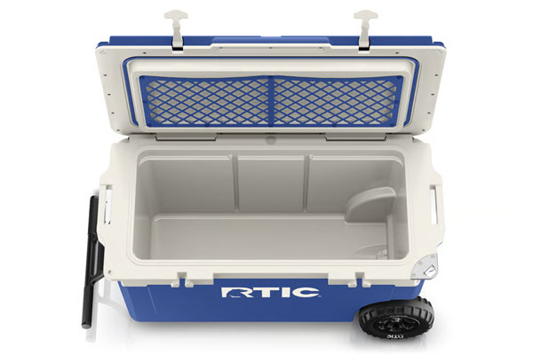 RTIC Outdoors - 72 QT Ultra-Light Wheeled Cooler - Cobalt & White - Image 6