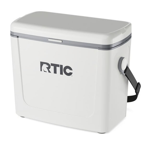 RTIC Outdoors - 16 QT Road Trip Cooler - White & Grey