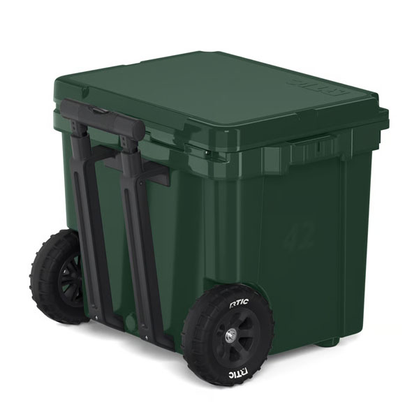 RTIC Outdoors - 42 QT Ultra-Light Wheeled Cooler - Dark Pine - Image 3
