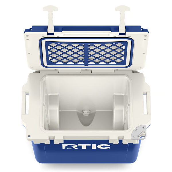 RTIC Outdoors - 22 QT Ultra-Light Wheeled Cooler - Cobalt & White - Image 5