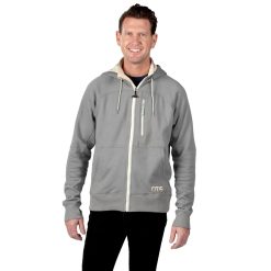 RTIC Outdoors - Men's Water-Repellent Full-Zip Hoodie-Granite