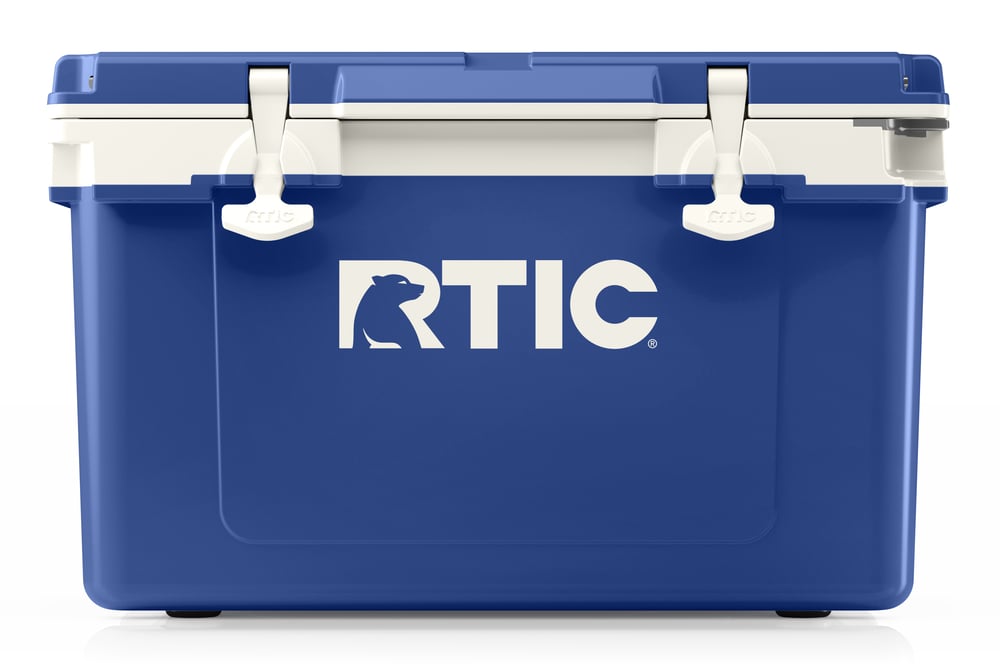 RTIC Outdoors - 52 QT Ultra-Light Cooler - Cobalt & White - Image 2