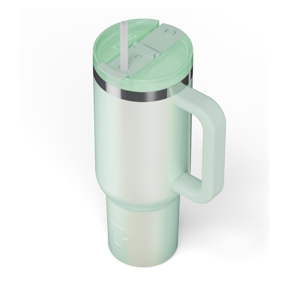 RTIC Outdoors - Road Trip Tumbler - Fresh Mint Glitter - Image 4