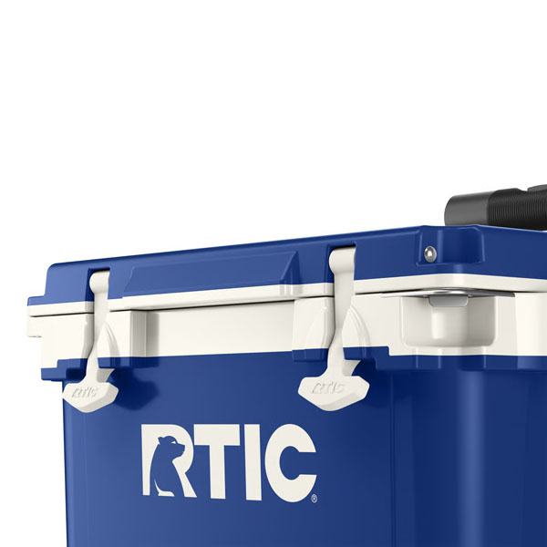 RTIC Outdoors - 22 QT Ultra-Light Wheeled Cooler - Cobalt & White - Image 9