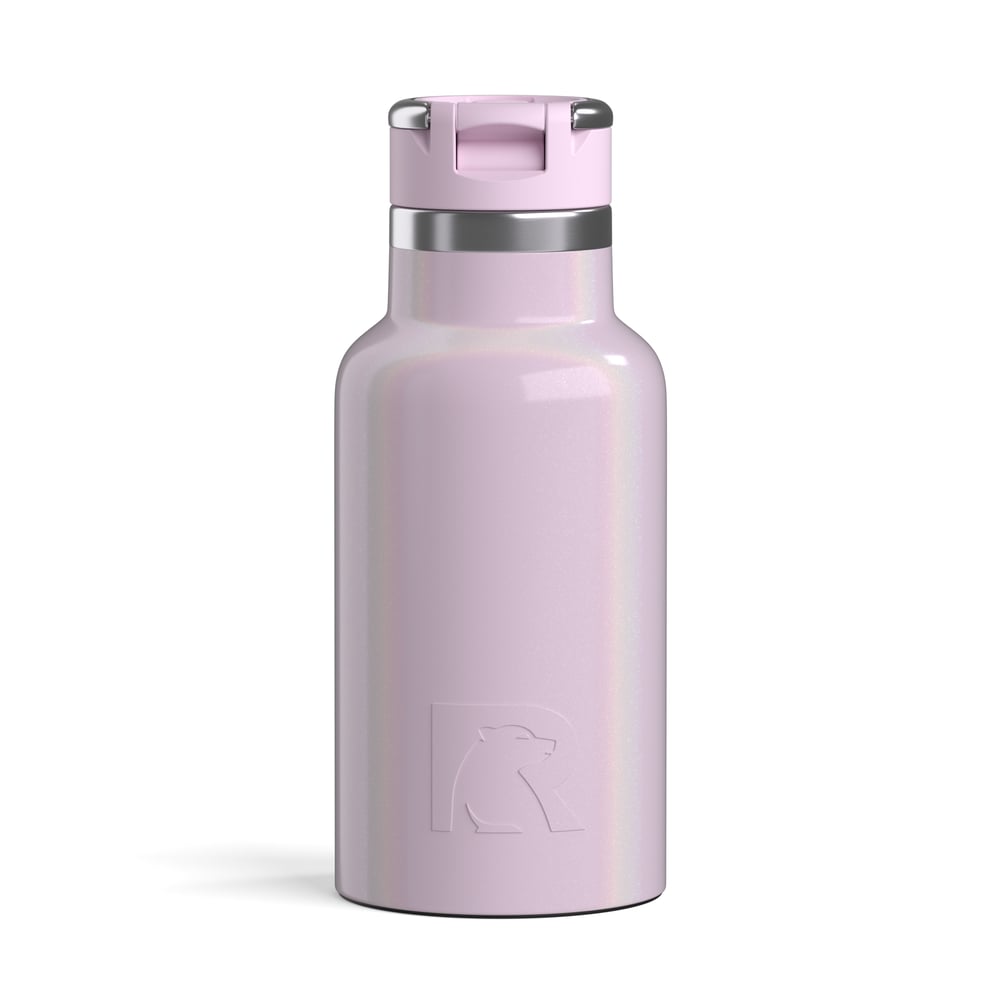 RTIC Outdoors - 12oz Little Journey Bottle - Pale Pink Glitter - Image 2