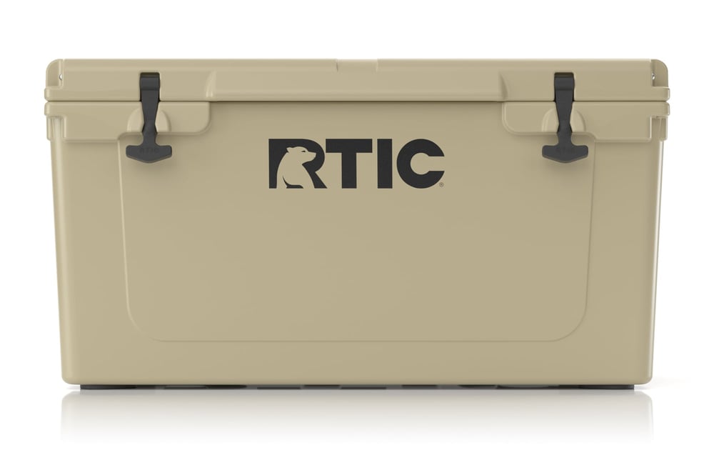 RTIC Outdoors - 65 QT Ultra-Tough Cooler - Tan - Image 2
